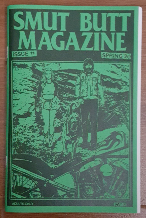 Smut Butt Magazine #11, Spring 2020 - Out of Print (Biker, Motorcycle Art)