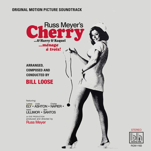 Russ Meyer's Harry, Cherry & Raquel Soundtrack - Limited Edition Red Vinyl