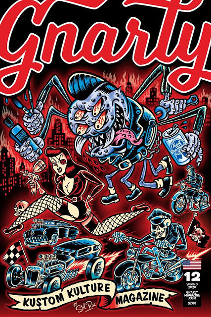 Gnarly #12, Spring 2020 (Sol Rac, Hot Rods, Motorcycles)