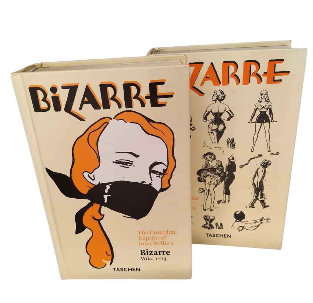 The Complete Reprint of John Willie's Bizarre - 2 Volumes - Out of Print  (Taschen Books)