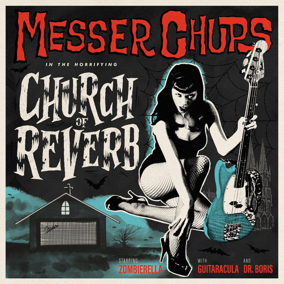 Messer Chups - Church of Reverb LP - Bone White Vinyl (Surf Rock)