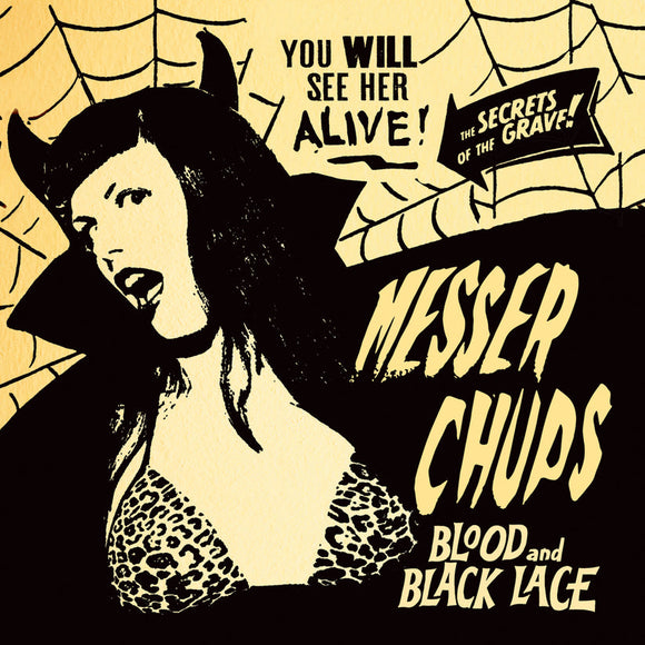 Messer Chups - Blood and Black Lace EP - Limited Blood Red Vinyl