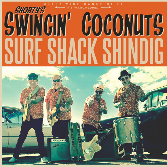 Shorty's Swingin' Coconuts -  Surf Shack Shindig LP - Limited Sea Glass Vinyl (Surf Rock)