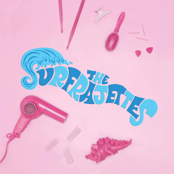 The Surfrajettes - Self-Titled EP - Hot Pink Vinyl
