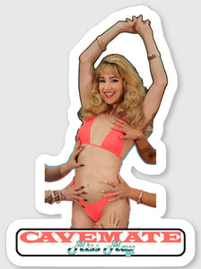 PRE-ORDER - Cavemate Miss May Sticker #2