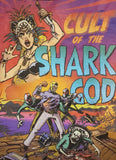 Cult of the Shark God T-Shirt (Tiki, Luchador, Monsters)