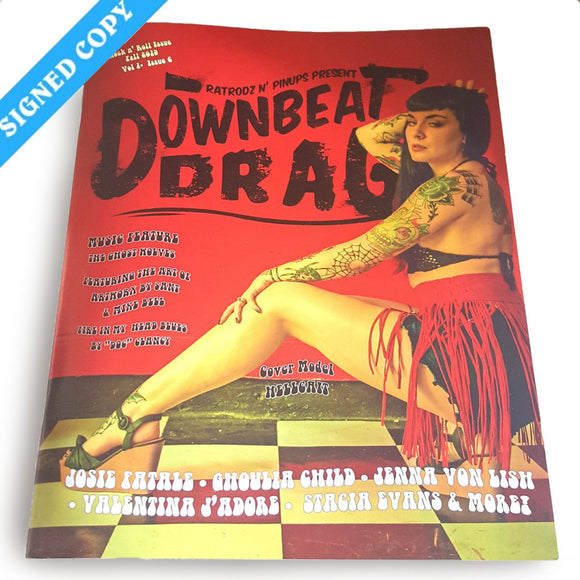 Downbeat Drag Vol 1 #6, Fall 2019 - Limited Print Edition - Signed (Pinups)