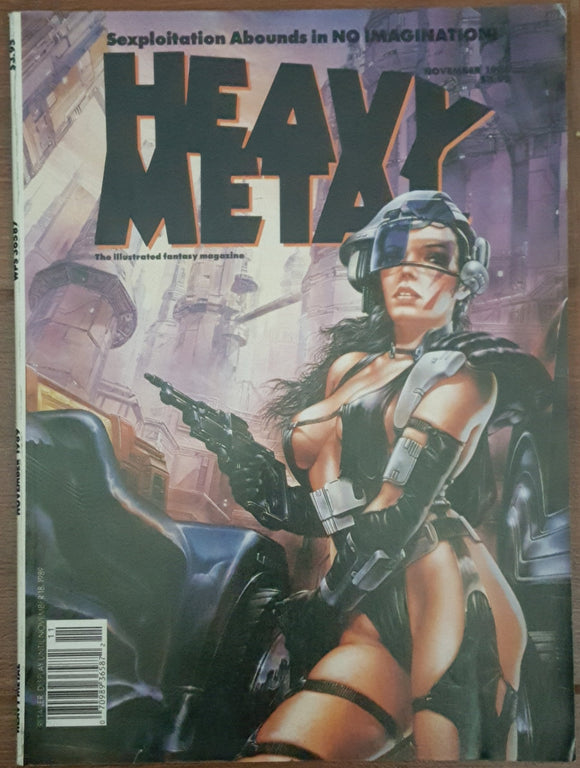 Heavy Metal, November 1989 (Luis Royo)
