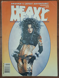 Heavy Metal, September 1995 (Julie Strain, Olivia)