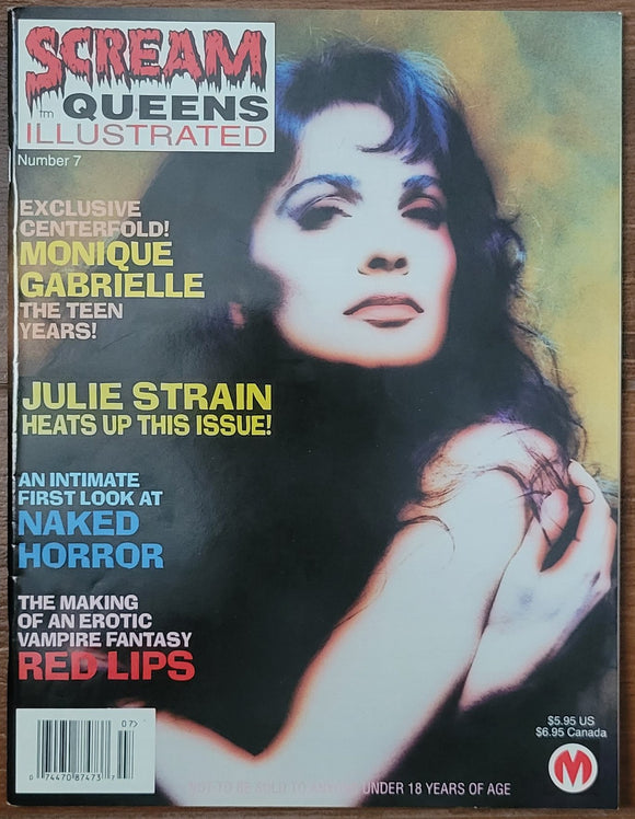 Scream Queens Illustrated #7, 1995 (Julie Strain, Monique Gabrielle)