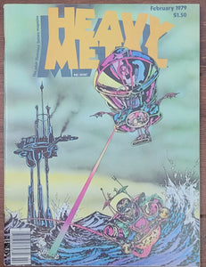 Heavy Metal, February 1979 (Derek Riggs)