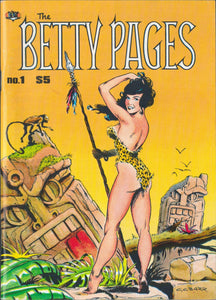 The Betty Pages #1 - Second Printing, Fall 1990 (Greg Theakston, Dave Stevens)