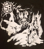 Smut Butt Magazine "Behold the Power" T-shirt - Discontinued (Biker art)