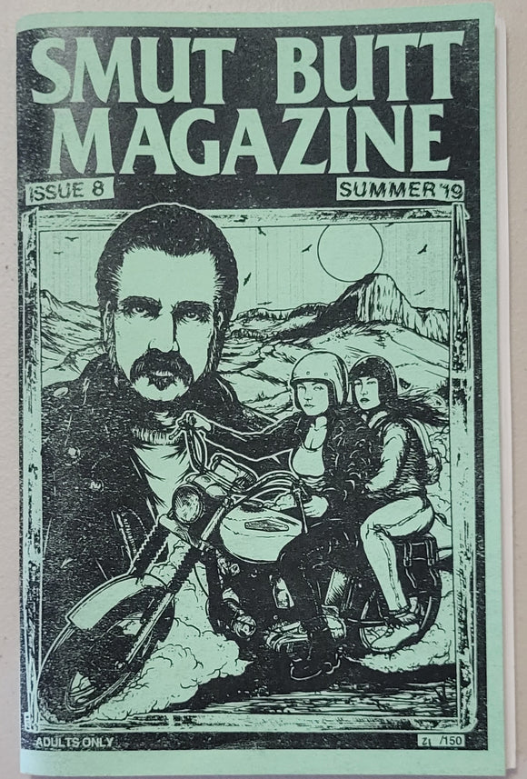 Smut Butt Magazine #8, Summer 2019 - Used - Out of Print (Biker, Motorcycle Art)