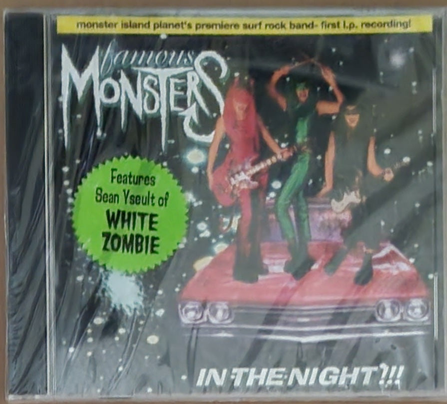 Famous Monsters - In the Night!!! CD - Out of Print - Shrink