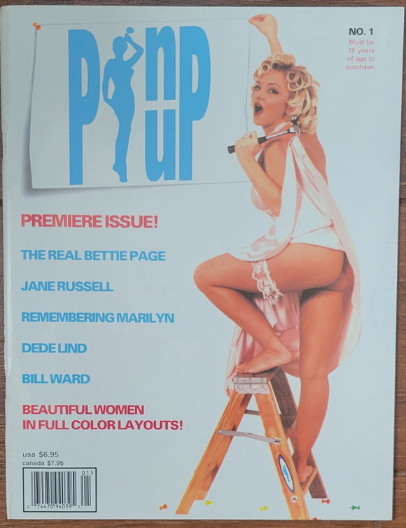 Pinup #1, April 1998 (Draculina, Bettie Page, Bill Ward)