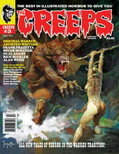 The Creeps #3, Fall 2015 (Frank Frazetta, Horror Comics, Warren Inspired)