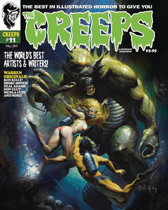 The Creeps #11, Fall 2017 (Ken Kelly, Horror Comics, Warren Inspired)