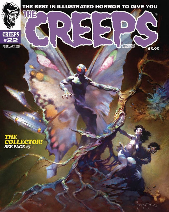 The Creeps #22, February 2020 (Frank Frazetta, Horror Comics, Warren Inspired)