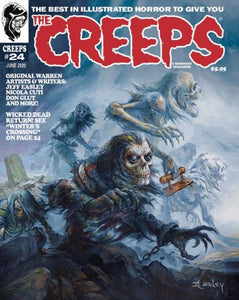 The Creeps #24, June 2020 (Jeff Easley, Horror Comics, Warren Inspired)