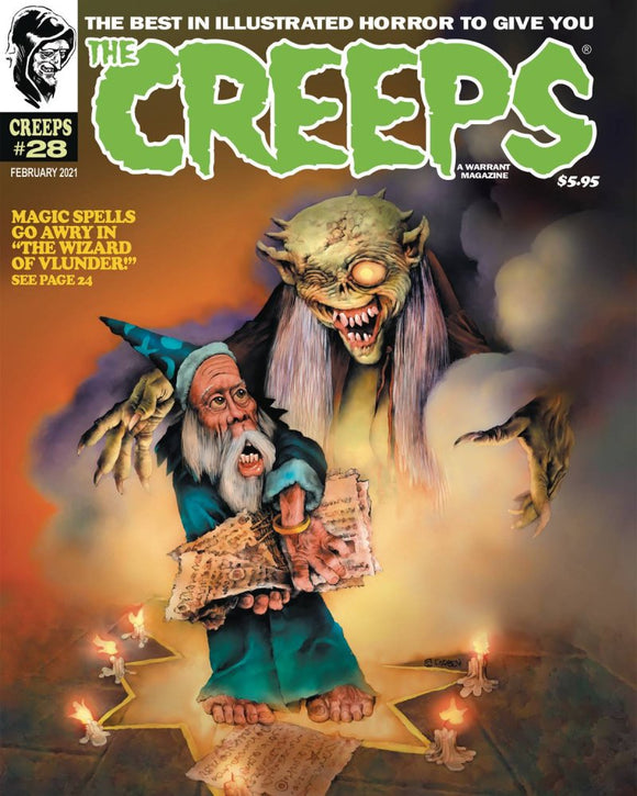 The Creeps #28, February 2021 (Richard Corben, Horror Comics, Warren Inspired)