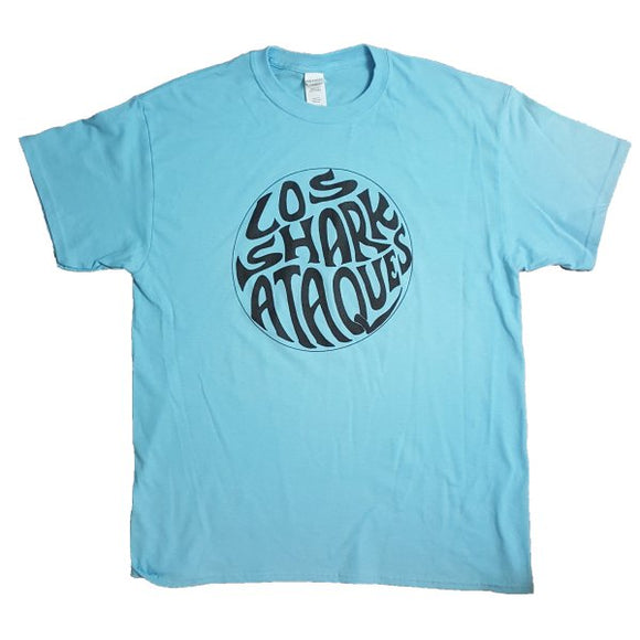 Los Sharkataques Logo T-Shirt (Surf Rock)