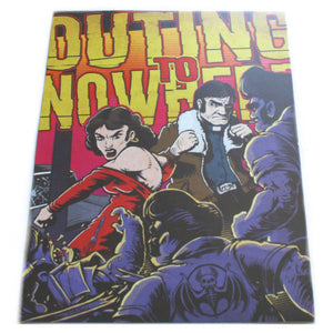 Outing to Nowhere 5x7 Mini Poster - Maginnis Art (Retro Monsters)