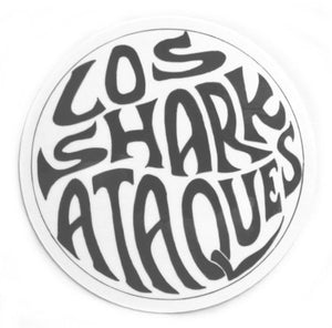 Los Sharkataques Sticker (Surf Rock)