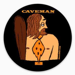 CAVEMAN Oog Sticker - Pfeifer Art