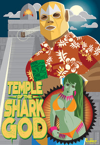 Temple of the Shark God 18x27 Poster - Rick Forgus Art