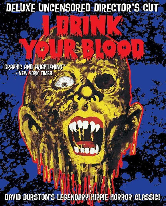 I Drink Your Blood (1971) 2-Disc Blu Ray Combo Set (Grindhouse Releasing)