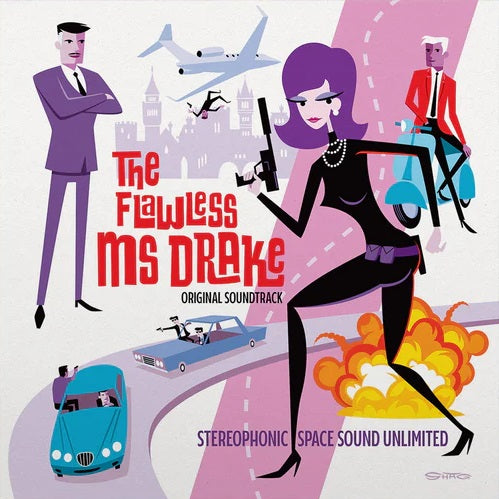 Stereophonic Space Sound Unlimited - The Flawless Ms Drake LP (Shag Cover Art)