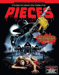 Pieces (1982) 3-Disc Deluxe Blu-Ray Set (Grindhouse Releasing)